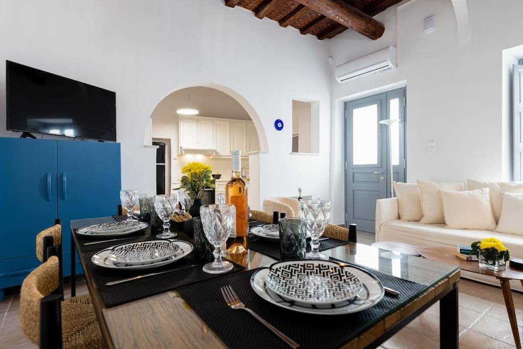 Venghera Naousa Apartment In The Heart Of Naousa ภายนอก รูปภาพ