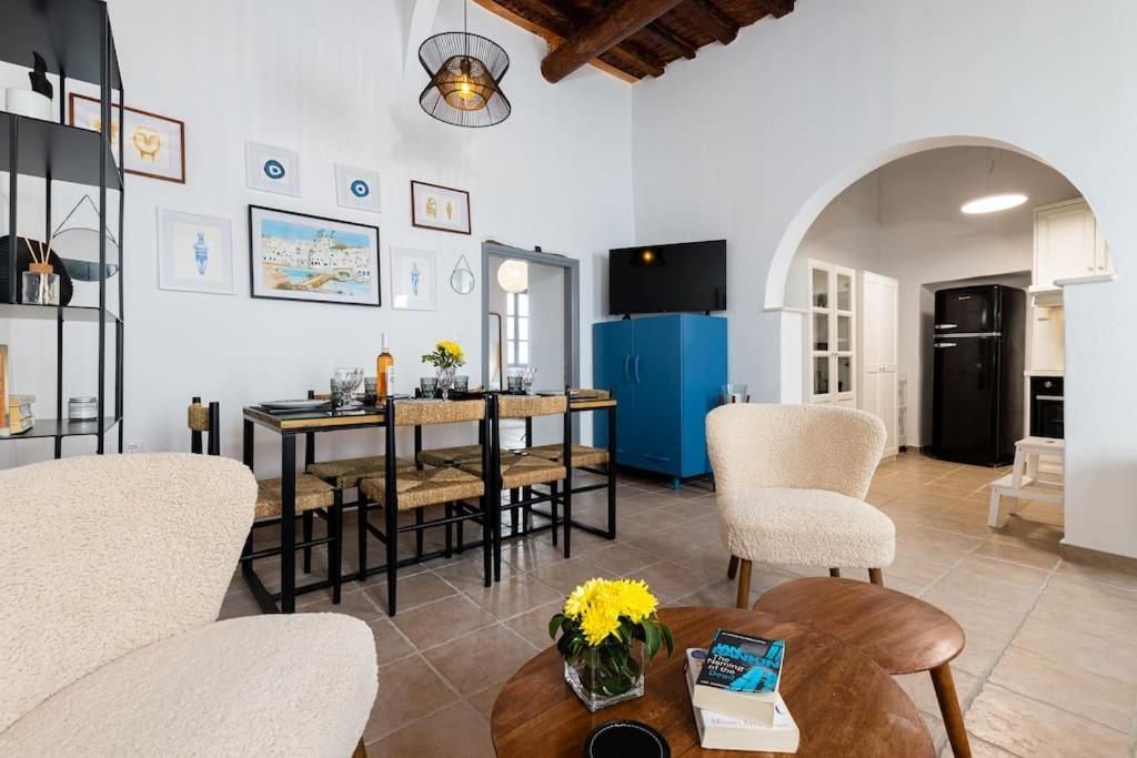 Venghera Naousa Apartment In The Heart Of Naousa ภายนอก รูปภาพ